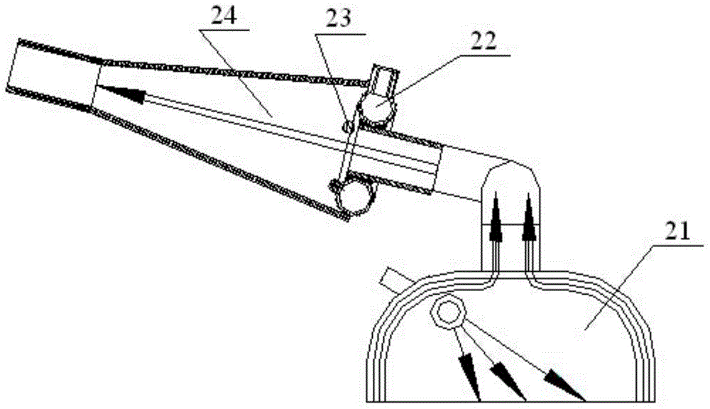 Integrated high-pressure cleaning and recovering cleaning tanker