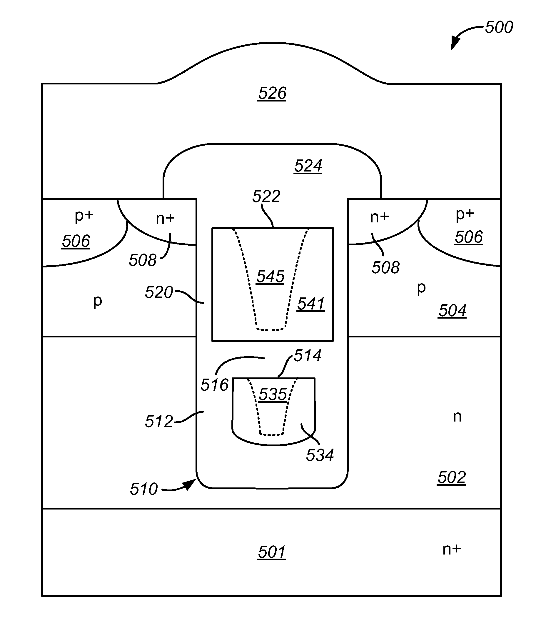 High aspect ratio trench structures with void-free fill material