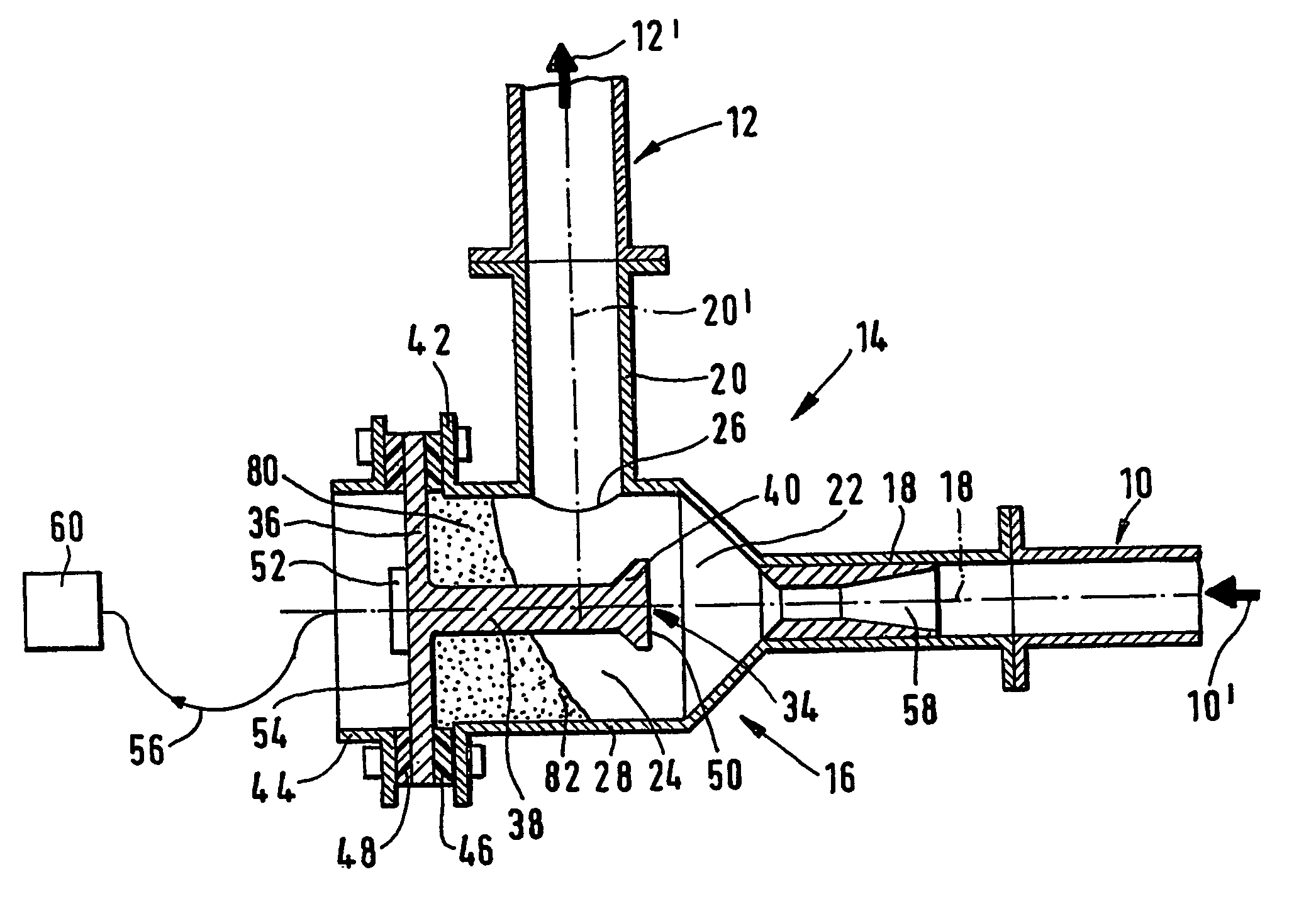 Method and device for monitoring a mass flow in a pneumatic pipeline