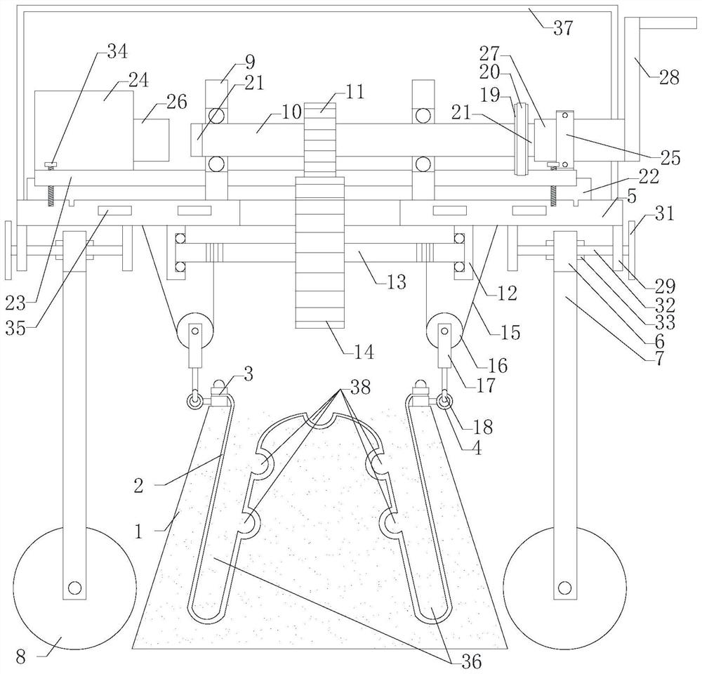 Net type planting device for underground rhizome crops