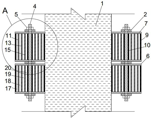 Ocean pier system for protecting ship body by adopting yawing mechanism