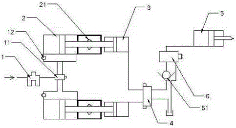 Energy-saving type hydraulic station