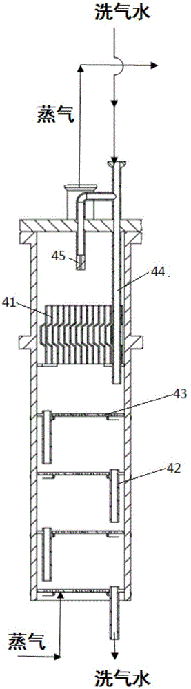 Low-temperature low-pressure desulfurization wastewater evaporation treatment device and process