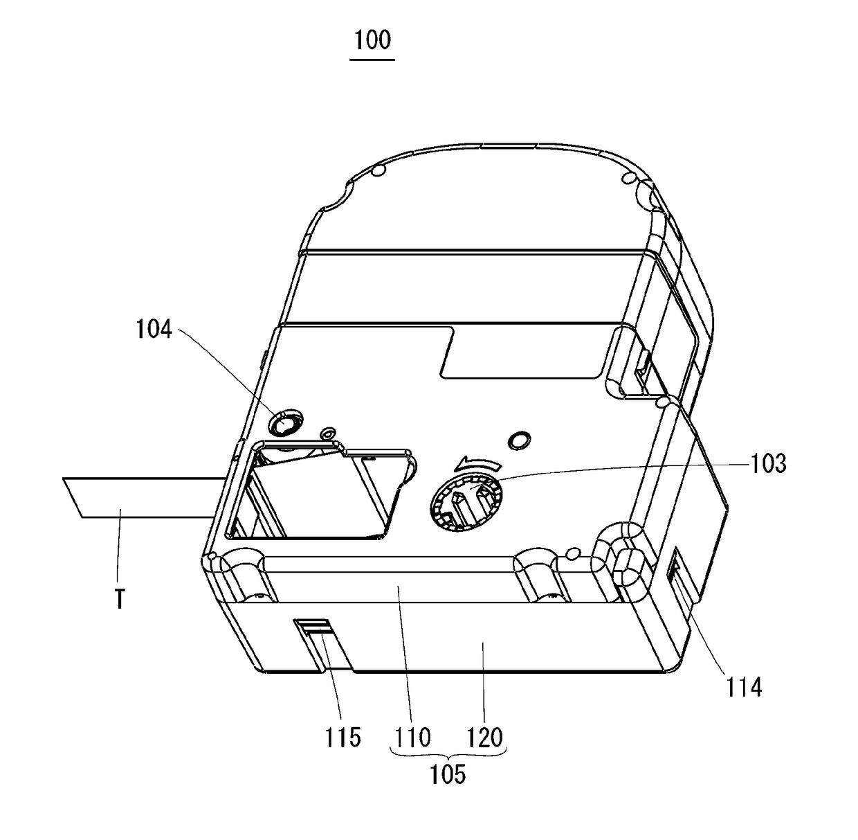 Tape printing apparatus