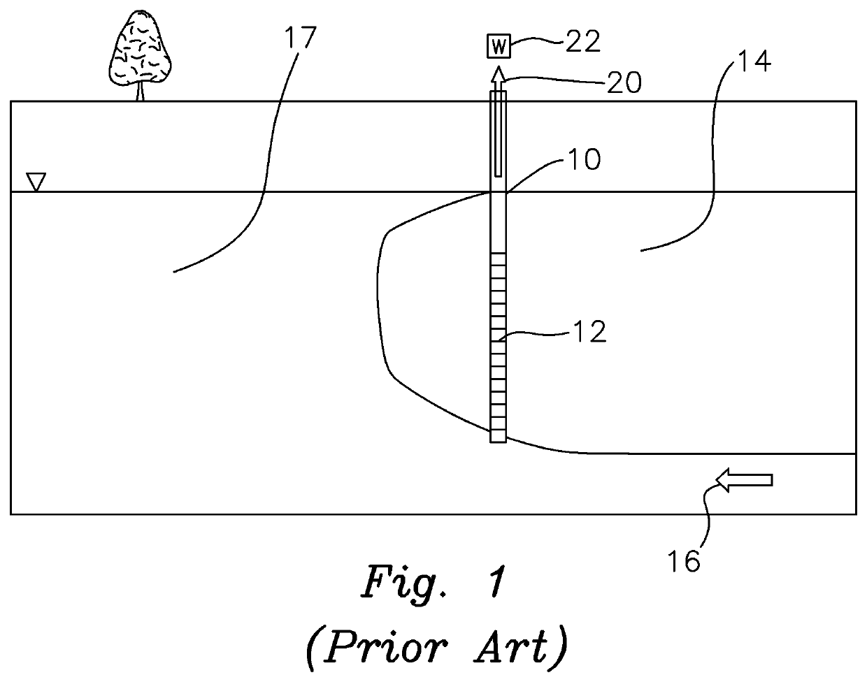 Method and Apparatus for Removal of Per- and Polyfluoroalkyl Substances (PFAS) from Groundwater