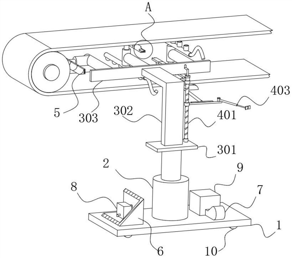 Cleaning device for belt roller