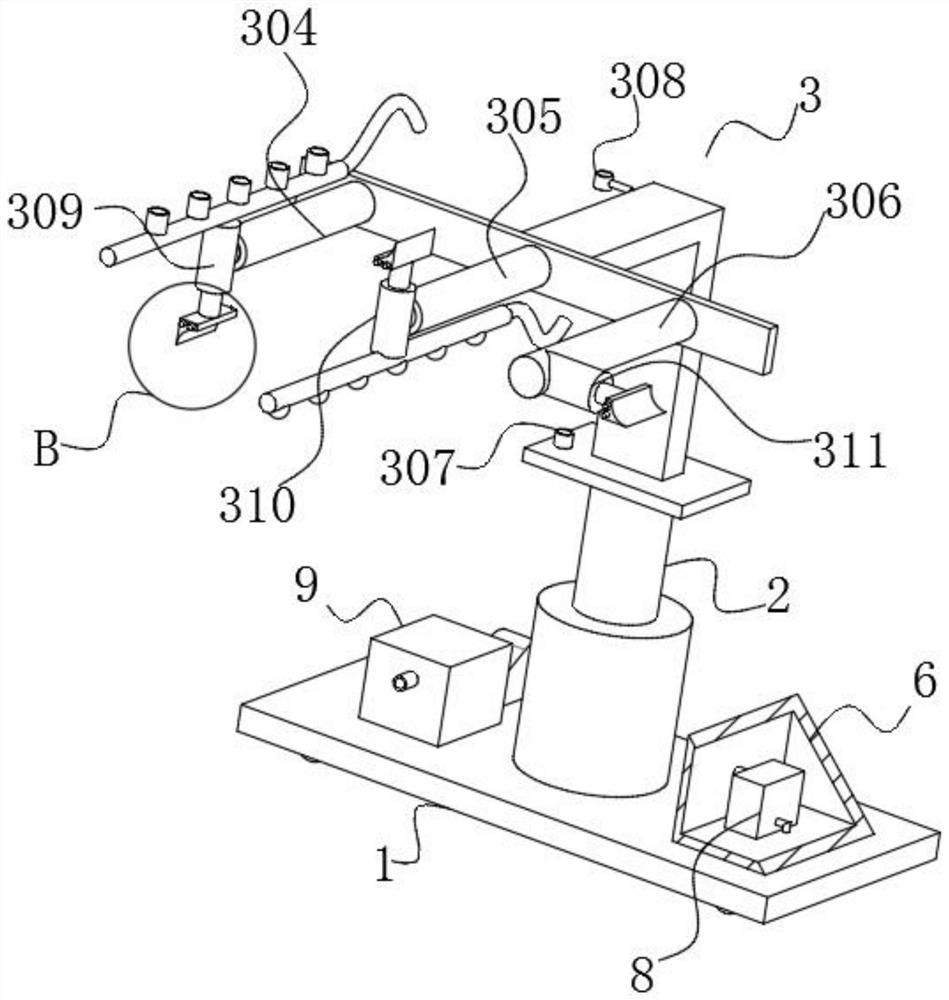 Cleaning device for belt roller