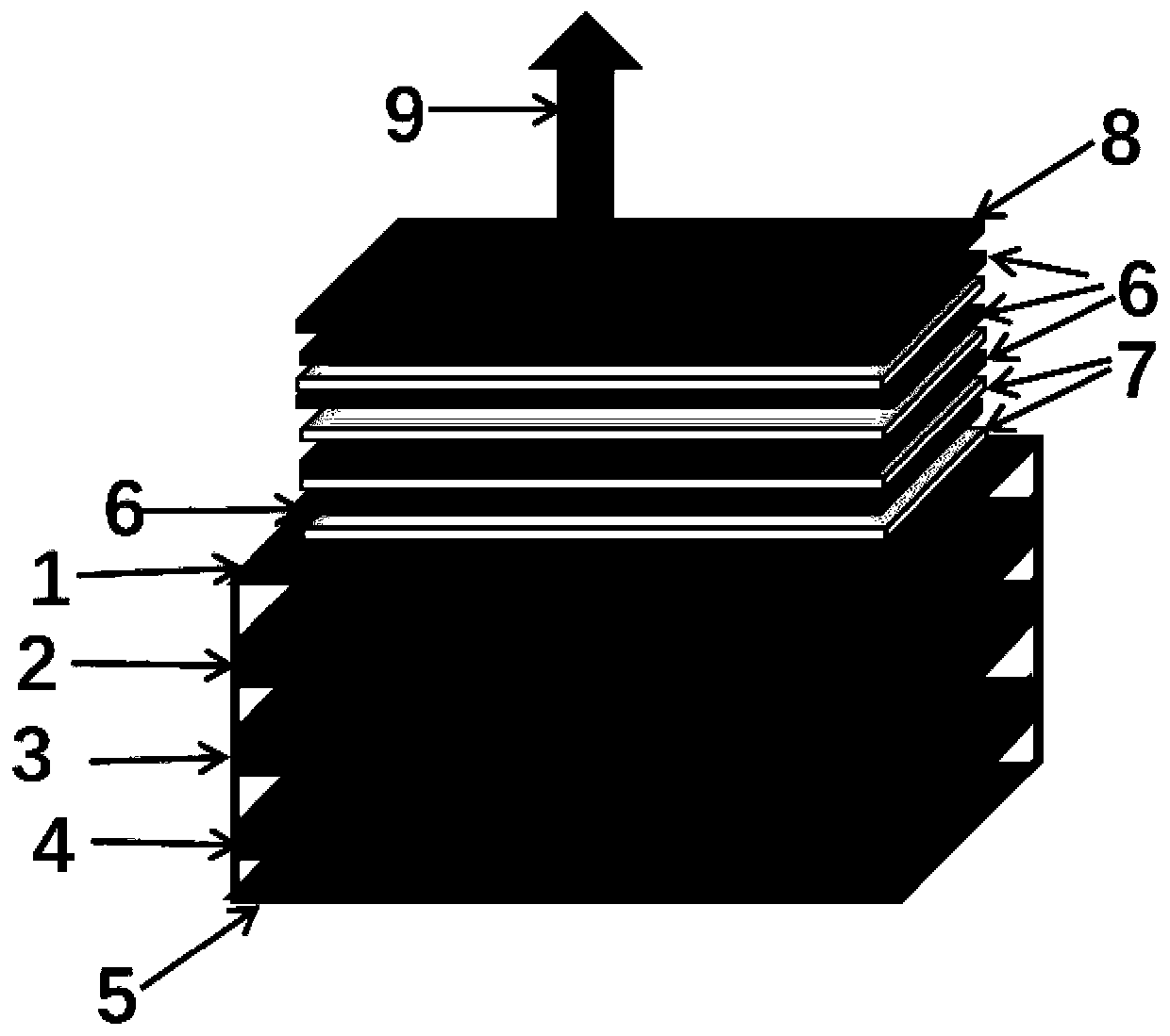 Interference type VCSEL laser device applied to chip level atomic clock and atomic magnetometer