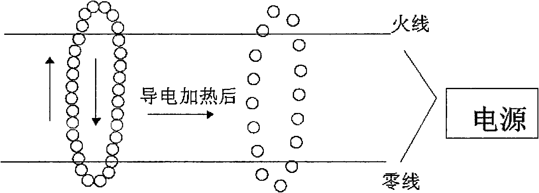 Electric heating warming and wetting apparatus without medium