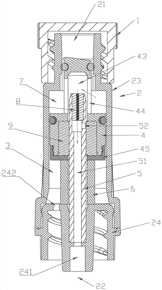 Positive-pressure slow release joint