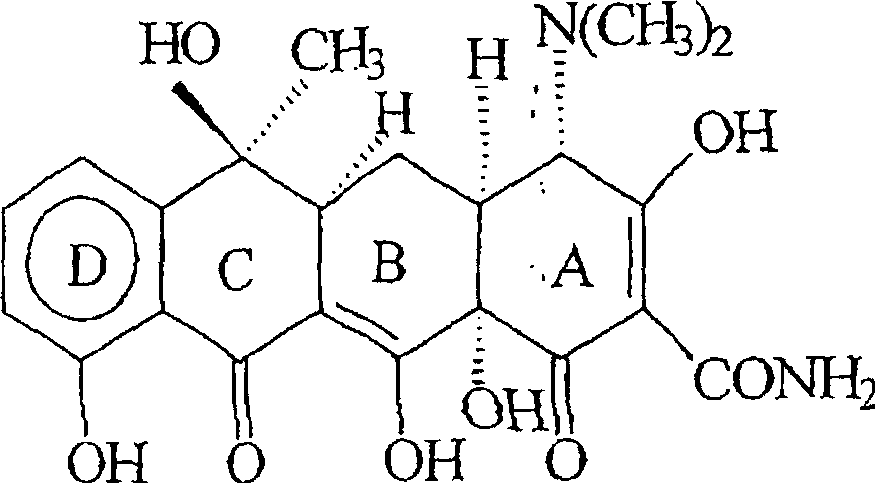 Method for treating aortic stenosis with non-antibacterial tetracycline formulations