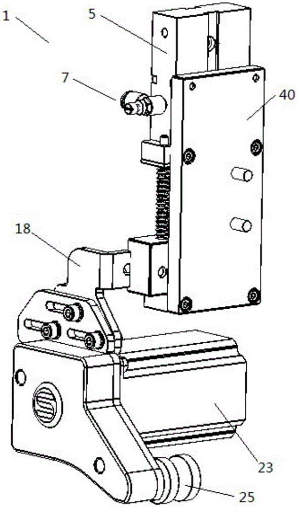 Automatic mop machine