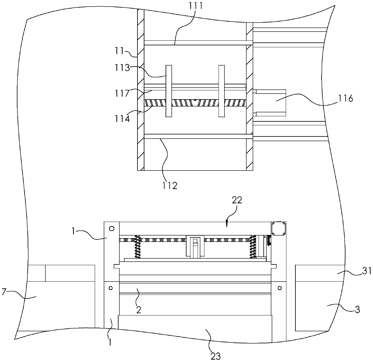 Automatic assembly line and process of low pressure heat and dry treatment of wet sludge