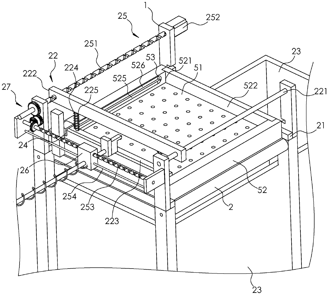 Automatic assembly line and process of low pressure heat and dry treatment of wet sludge