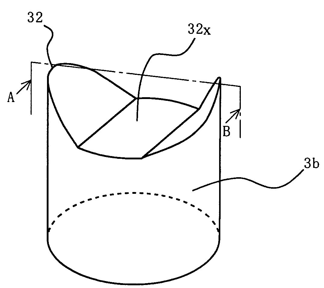 Dielectric antenna and radio device using the same