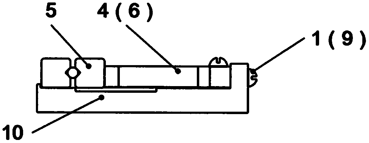 Crawling piezoelectric precision driving device based on asymmetric triangular flexible hinge mechanism