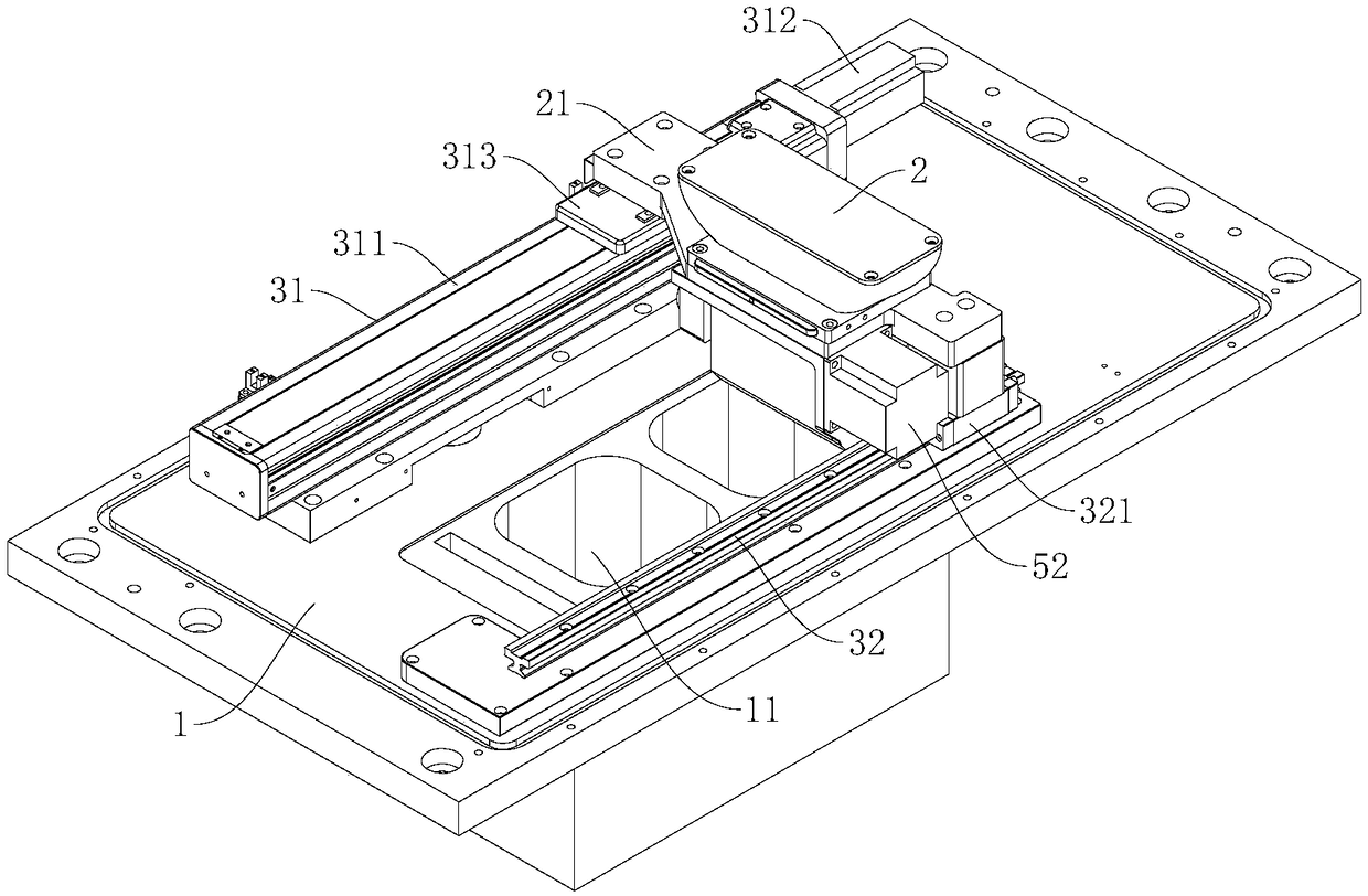 Mixed powder feeding device for three-dimensional printing equipment