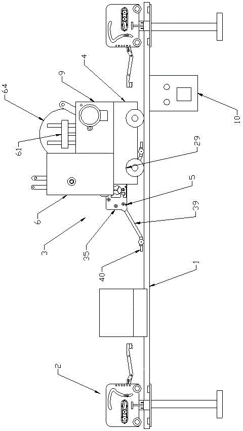 Medical stretching and cutting machine