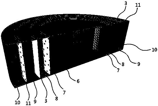 Efficient anti-corrosion ozone electrolytic preparation device