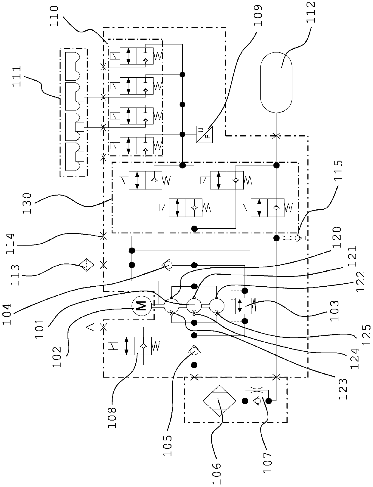 integrated air supply unit