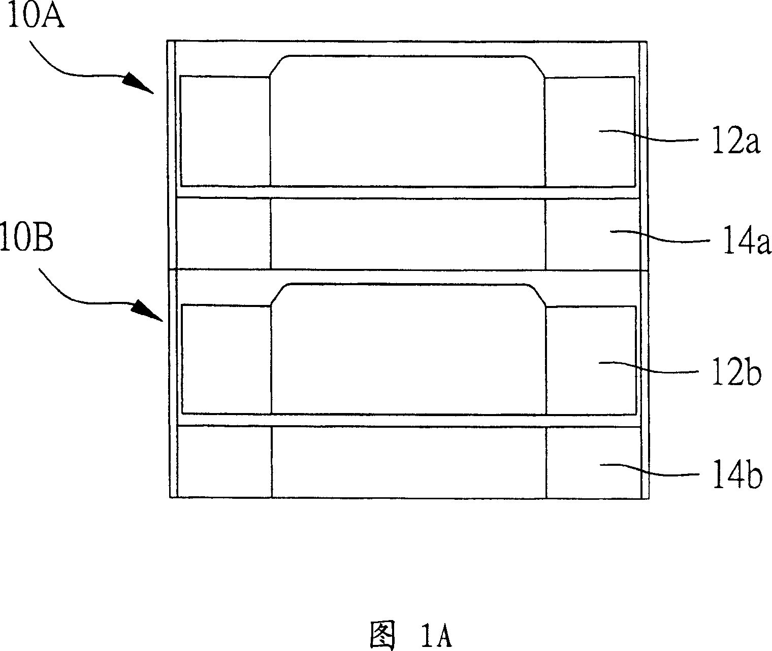 Series fan and its flow guide structure