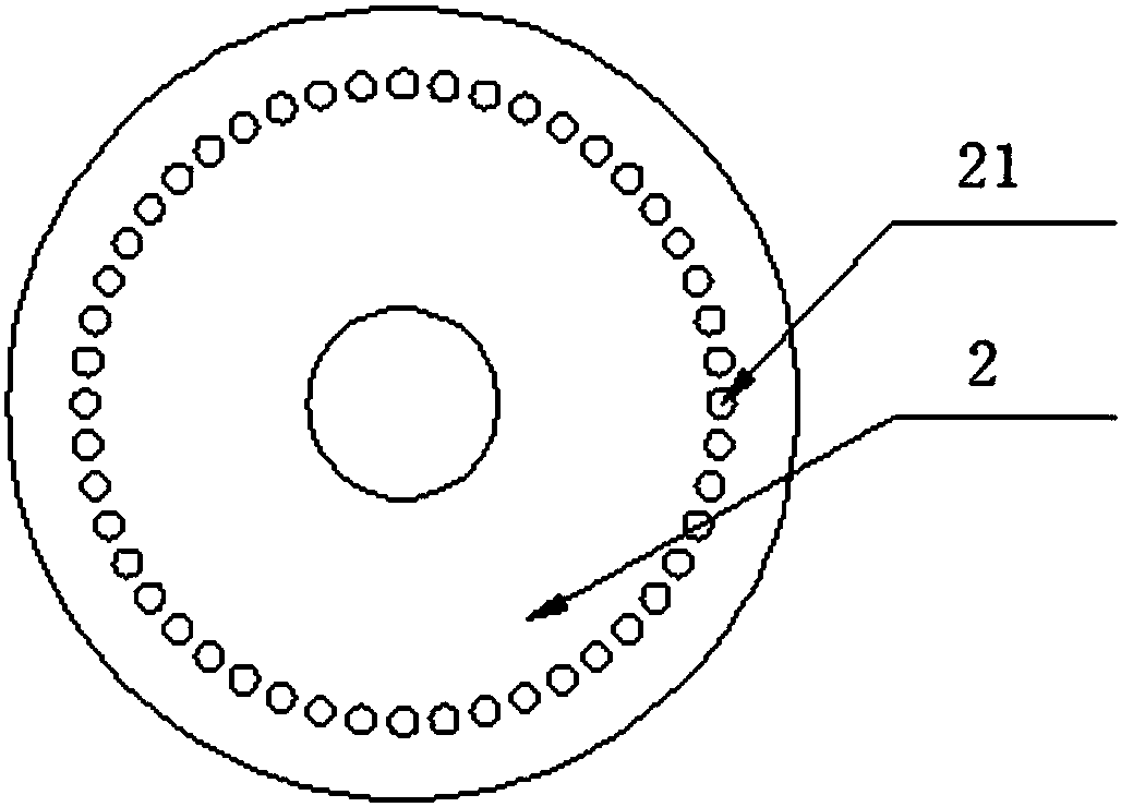 A non- return button frame type stranded wire armor mounting machine