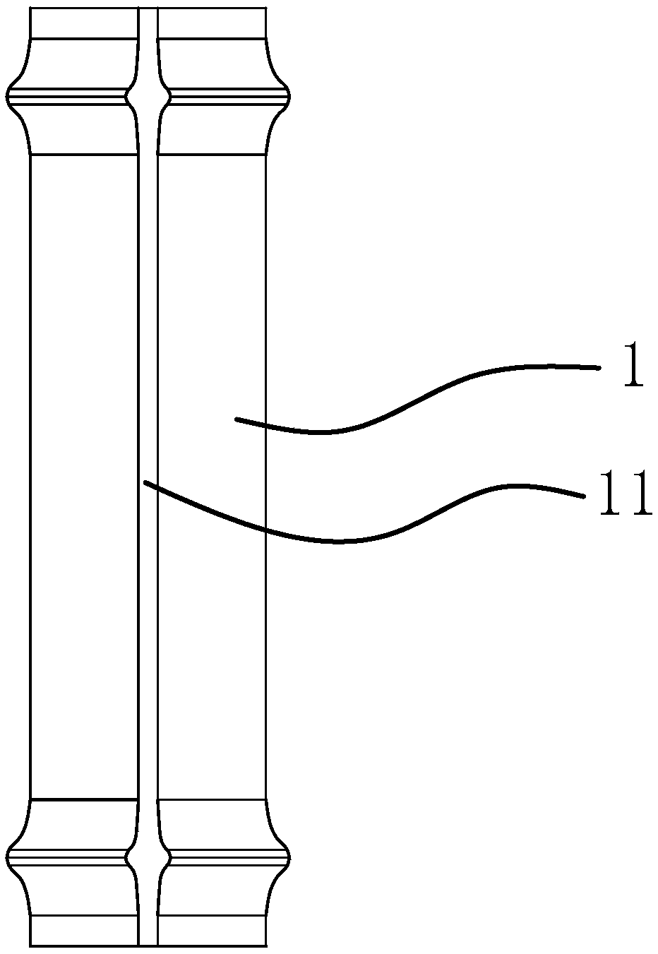 Method for processing plate with expanded bamboo as raw material