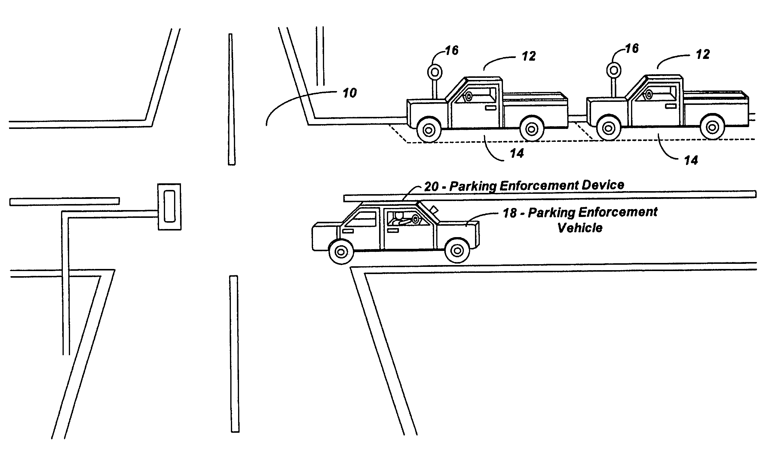 System and method for parking infraction detection