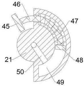 Water-oil separation device capable of adapting to different water-oil ratios in oil exploitation