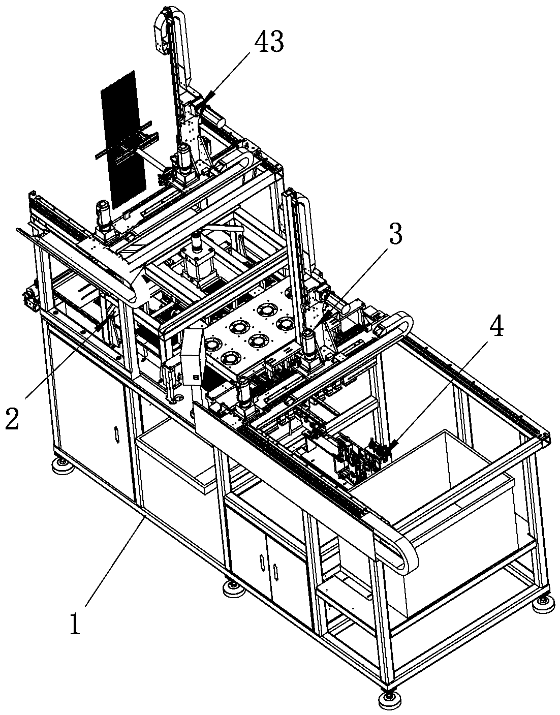 Full-automatic binding machine for nylon cable binding belts