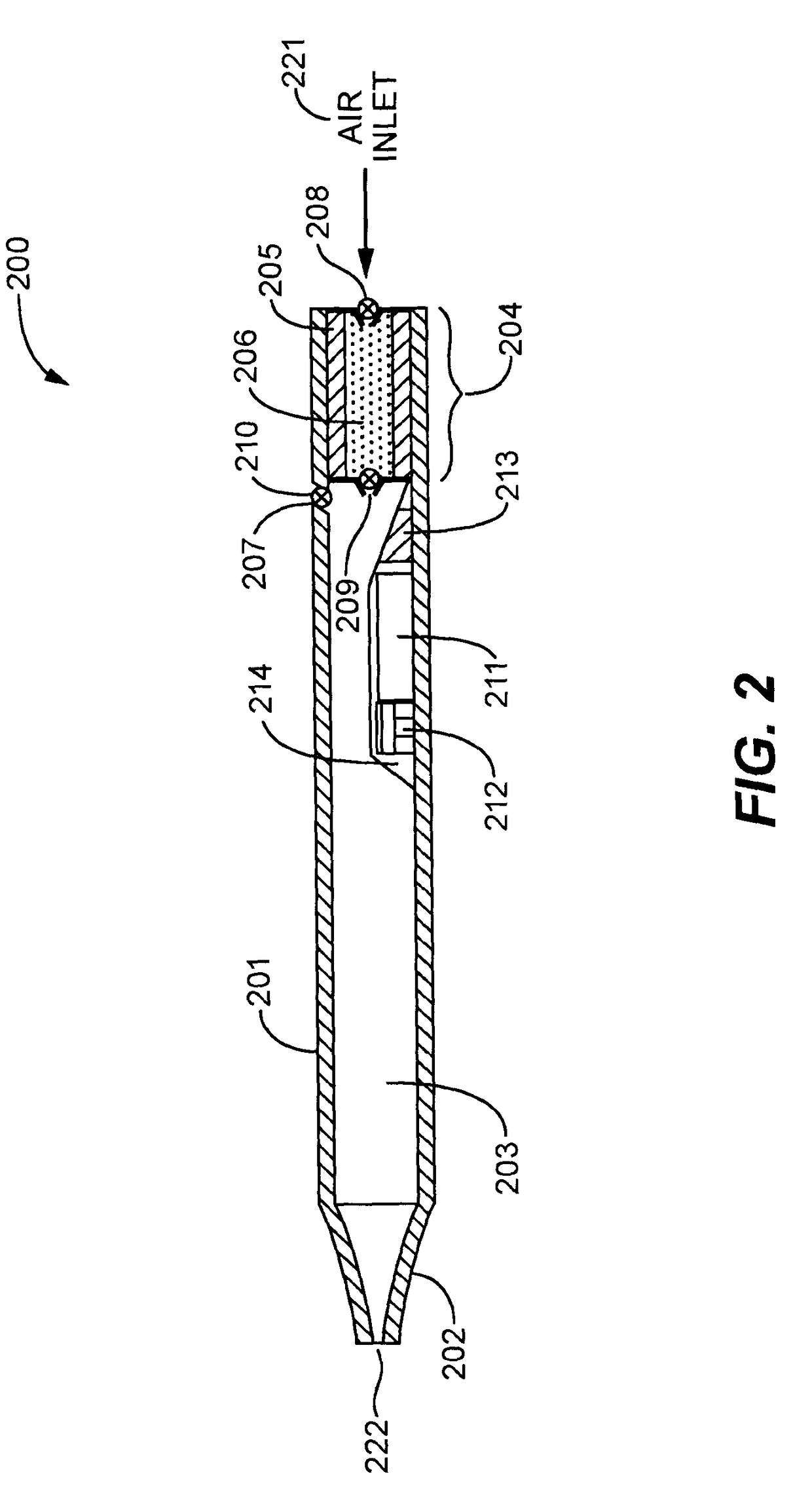 Cartridge for use with a vaporizer device