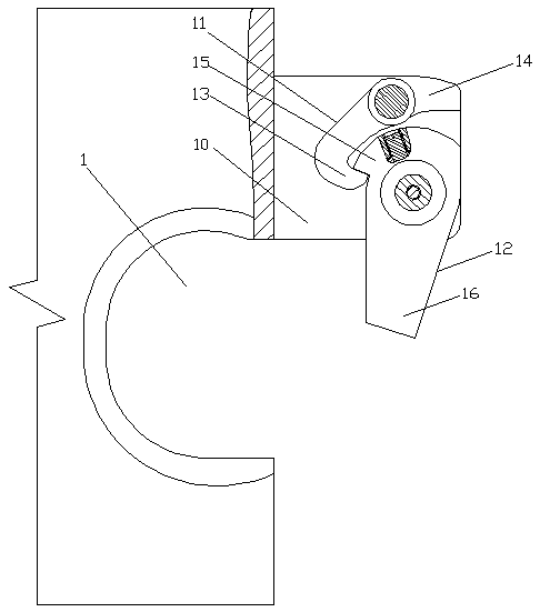 a detachment mechanism