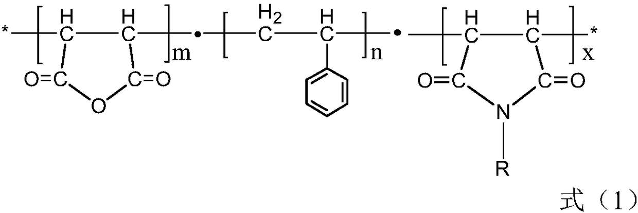 Non-releasing polymer antibacterial masterbatch containing guanidyl side chain, preparation method and applications