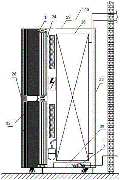 Air conditioning system for computer room