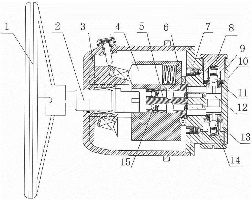 Integral light manual pump