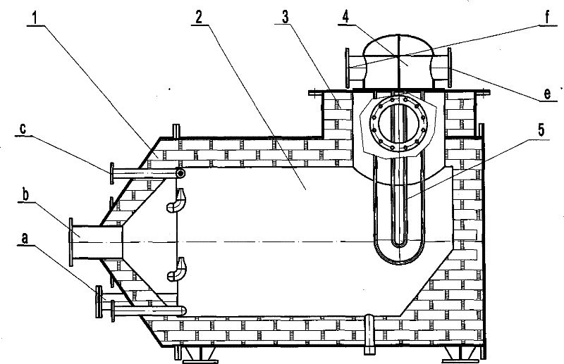 Hot-blast recuperative furnace of biomass generating system