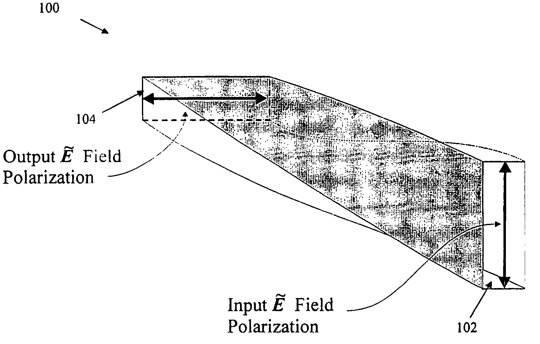 Integrated optic polarization converter based on structural chirality