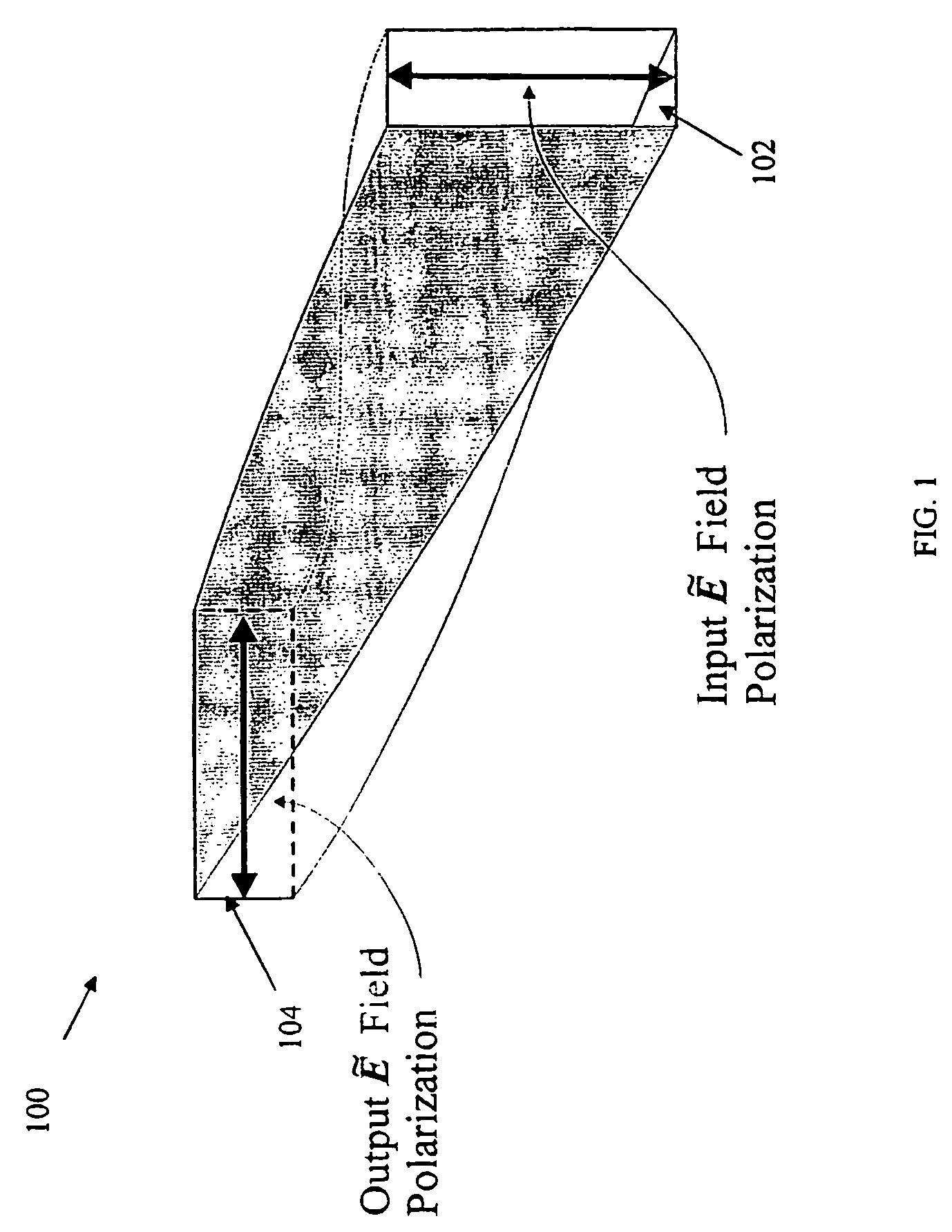 Integrated optic polarization converter based on structural chirality