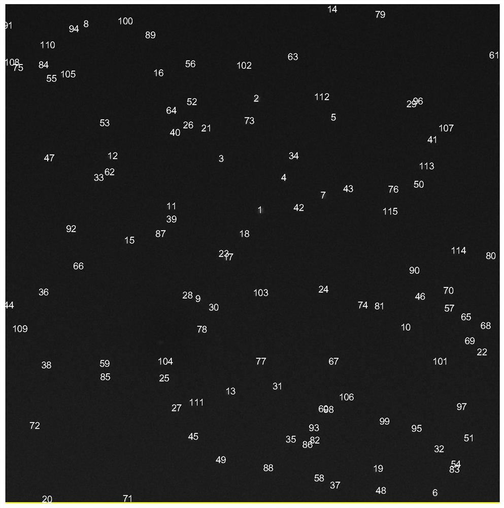 A high-efficiency dim space target recognition method