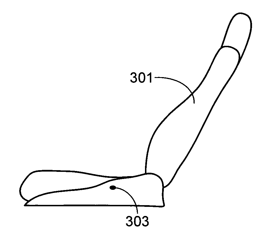 Interface for vehicle function control via a touch screen