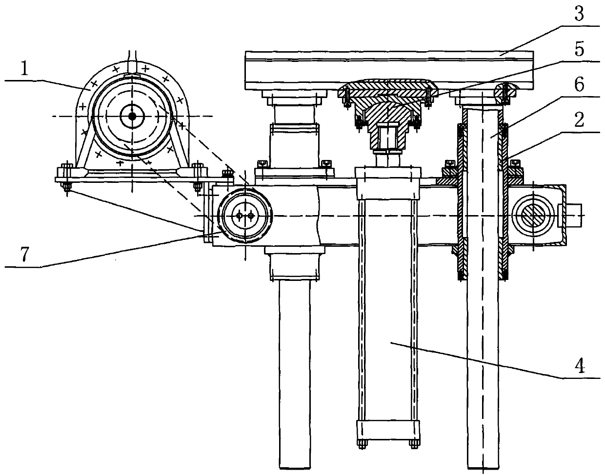 Feeding mechanism of motor stator winding dipping paint system