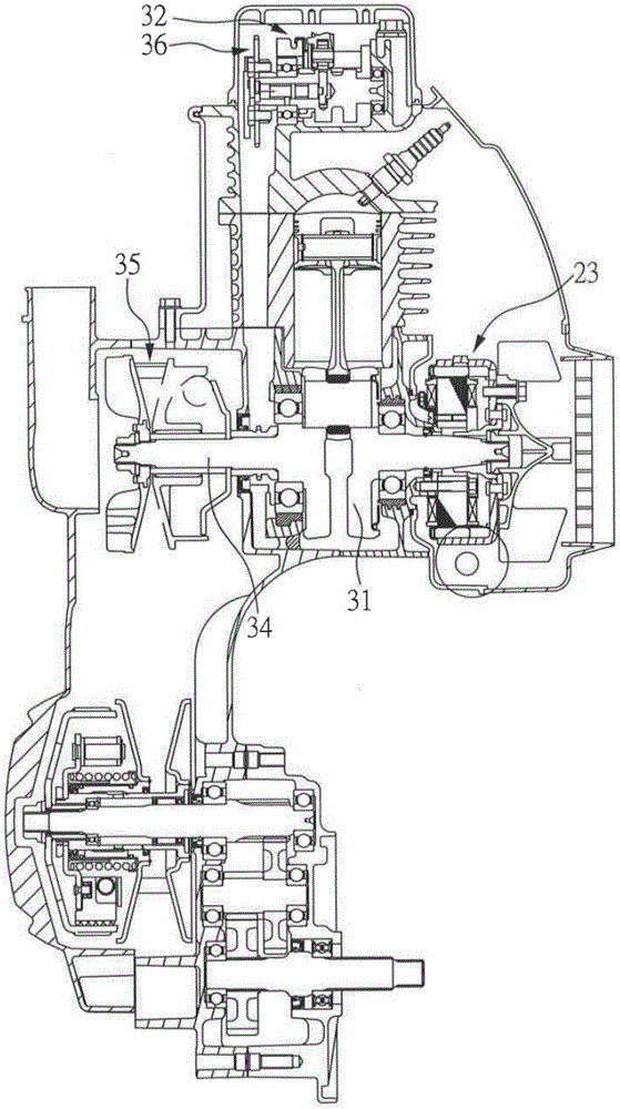 Engine starting and stopping running control method