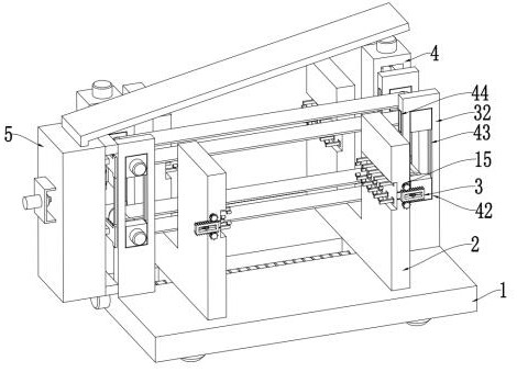 Phase change type building decorative plate surface leveling device based on Venturi effect