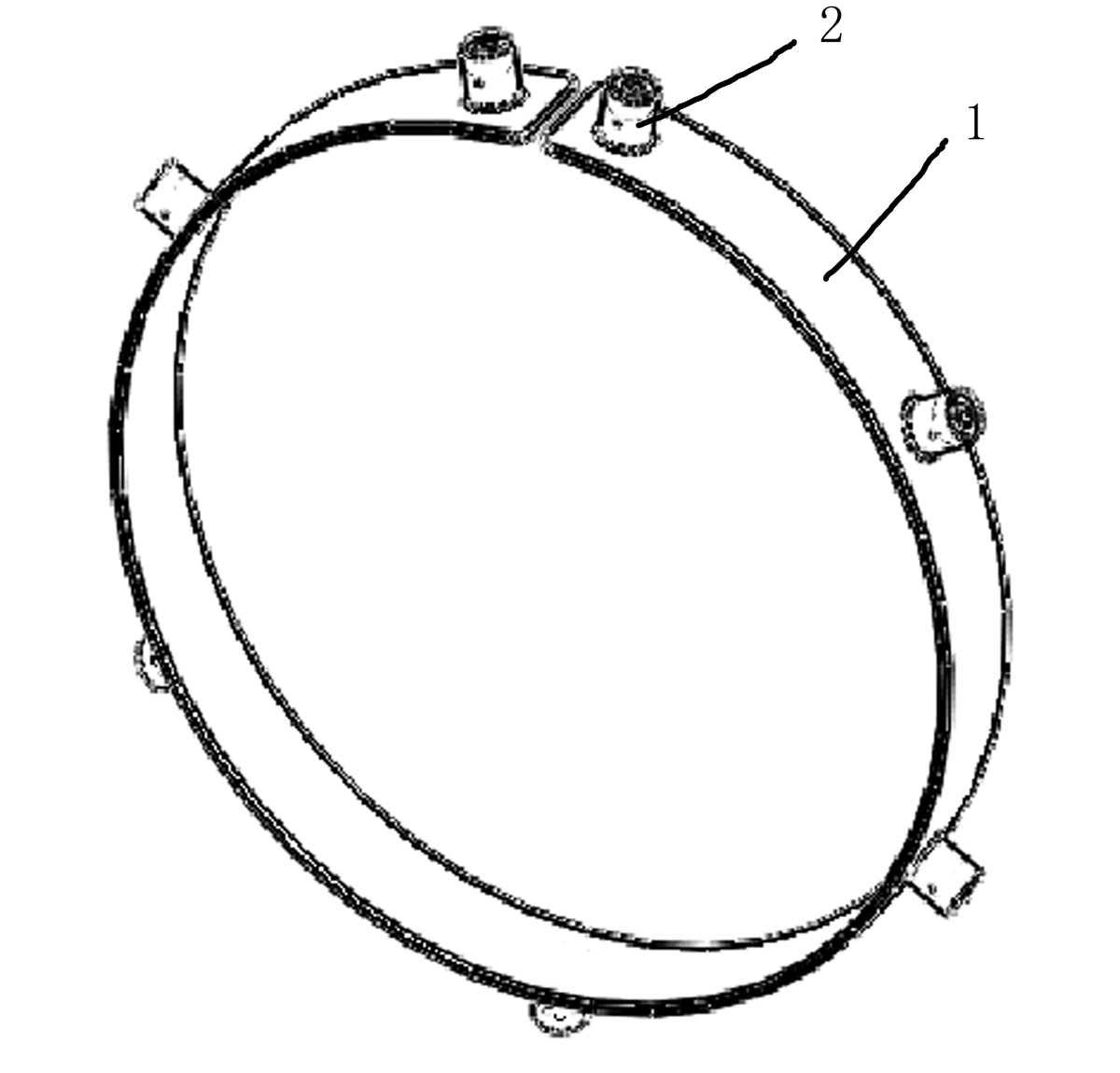 Preparation process of sputtering tantalum ring