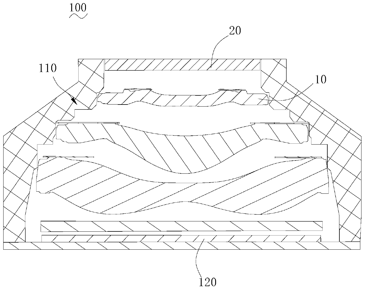 Optical element, lens, camera and electronic device