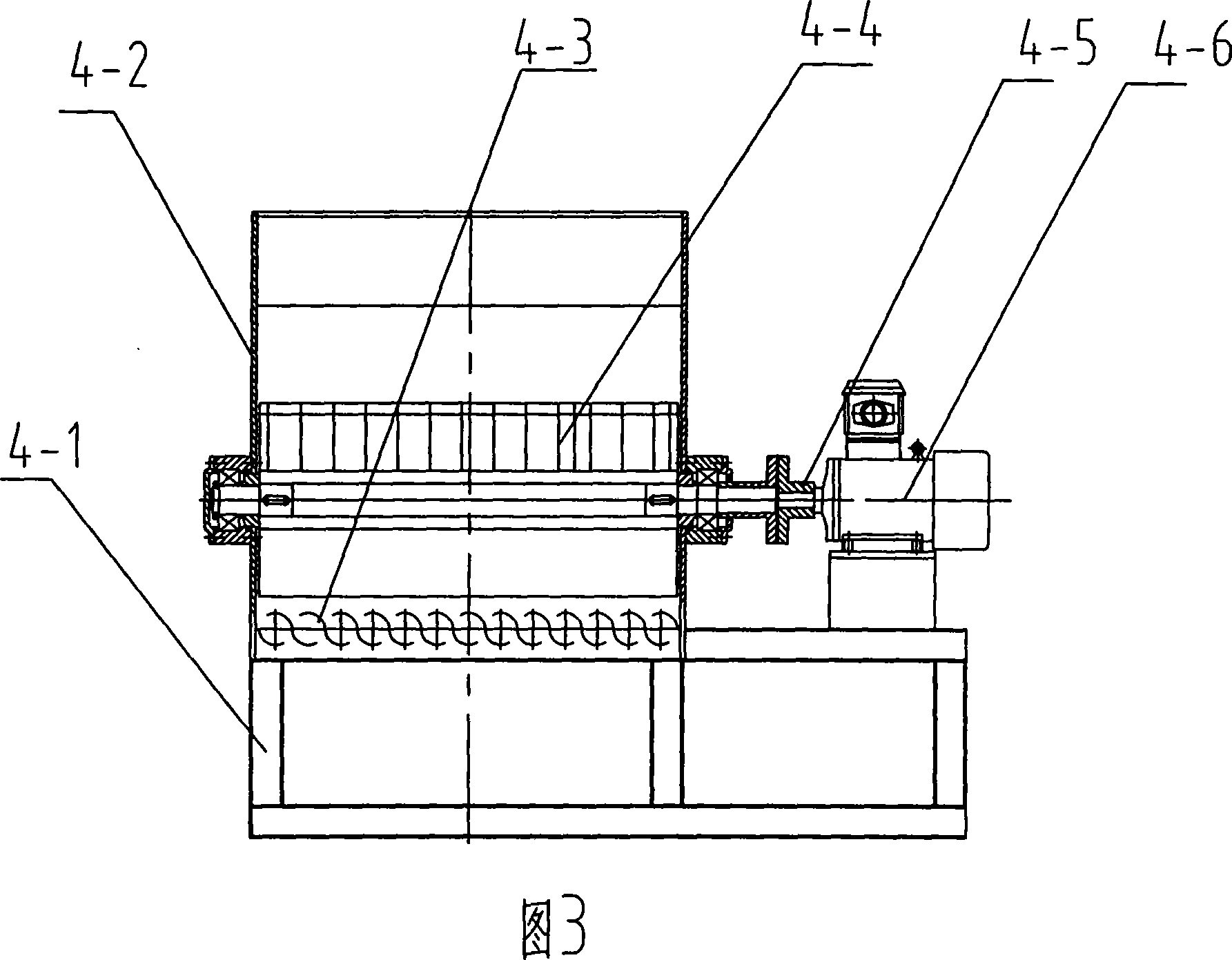 Gangue separating method and device for mine