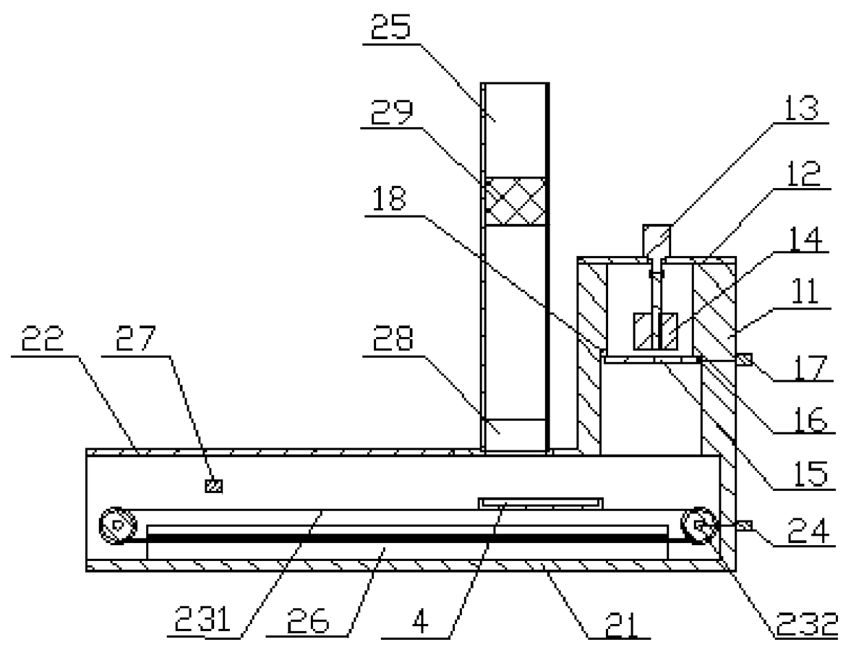 Automatic sludge fuelization apparatus and method based on solar energy greenhouse