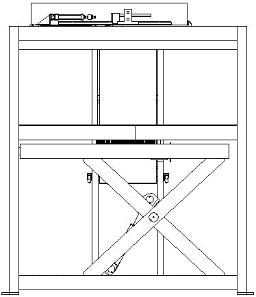 Material bag stacking machine