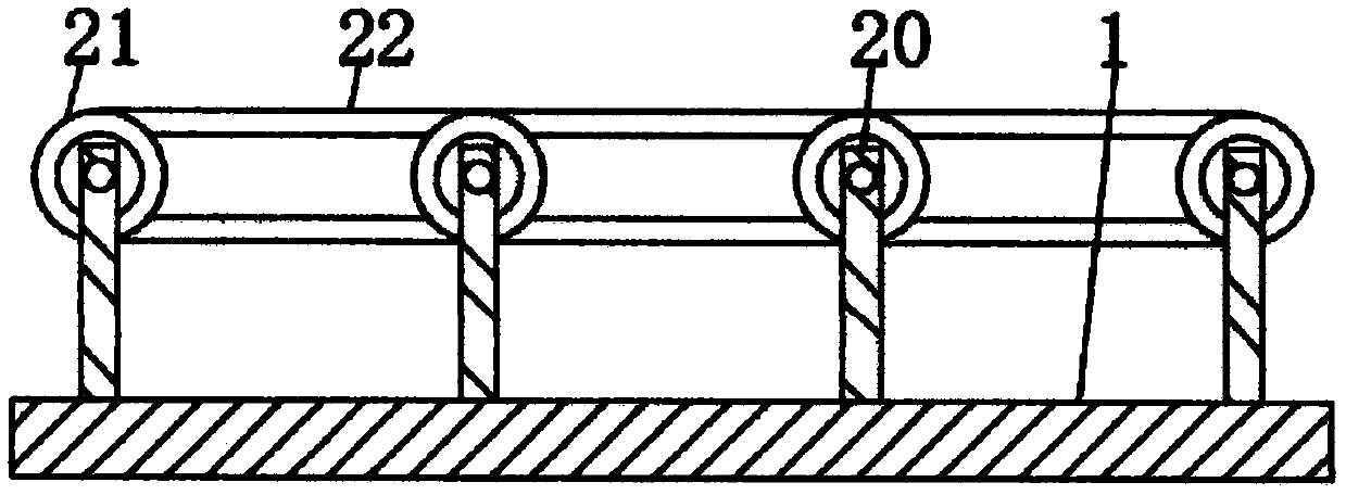 Full-automatic AG glass production and manufacturing equipment and technological process thereof