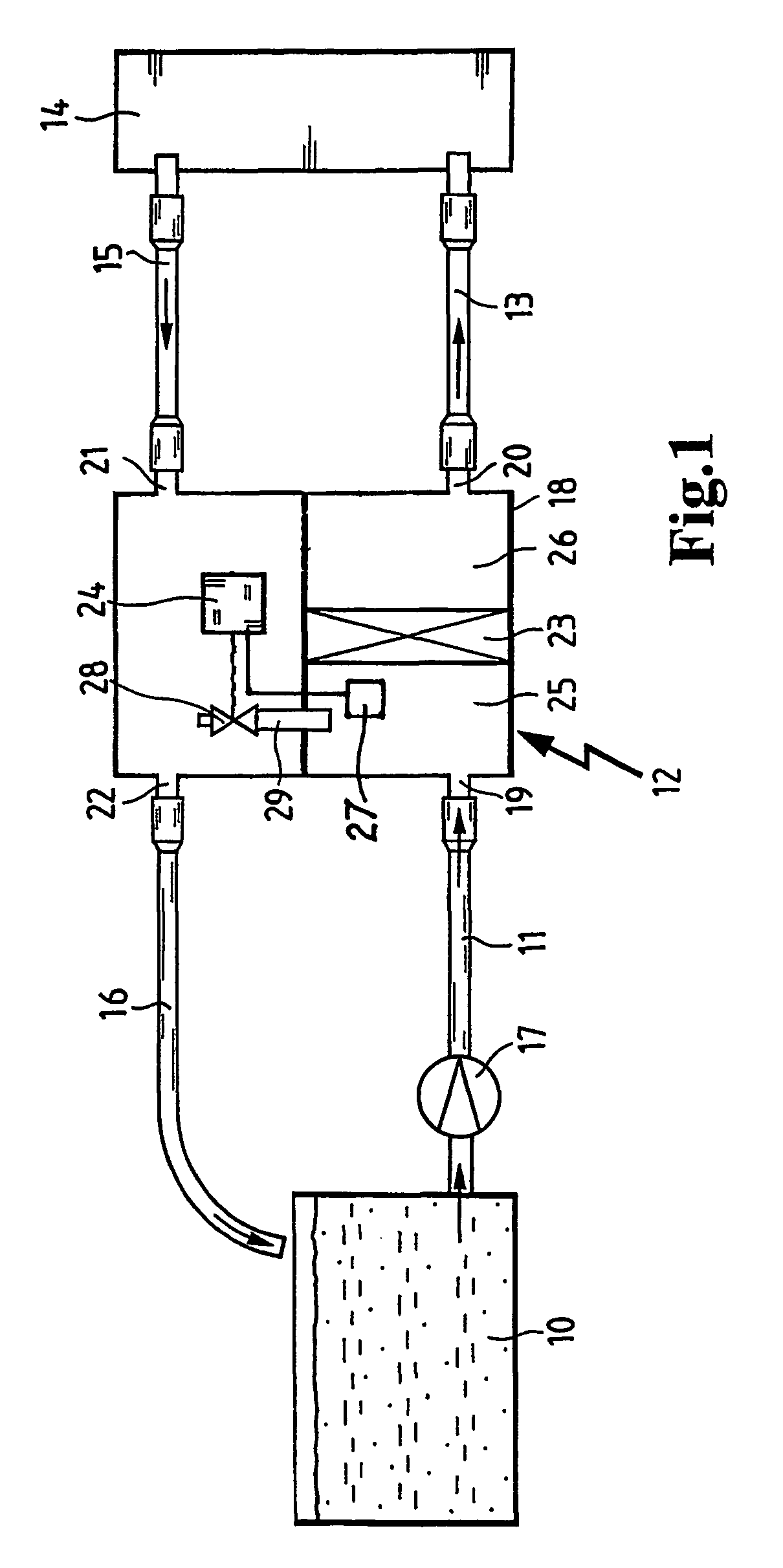 Liquid circuit